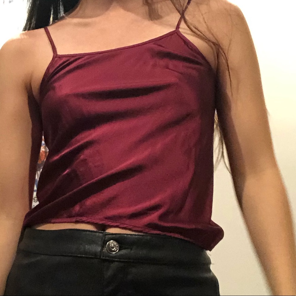 Light slip spaghetti tank